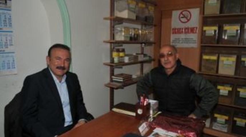 Başkan Doğan'ın Hasta Ziyaretleri S&uuml;r&uuml;yor