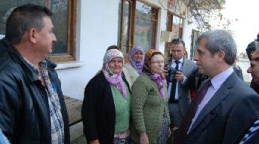 Vali &Ccedil;ınar, Kurşunlu Halkına Moral Verdi