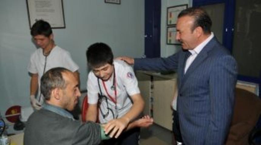 Başkan Doğan&rsquo;dan Moral Ziyareti