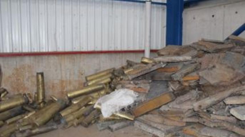 Suriye&rsquo;den Katır Sırtında &Uuml;lkeye Sokulan Mermi Kovanları Bakır Hurdaları İ&ccedil;erisinde Ele Ge&ccedil;irildi