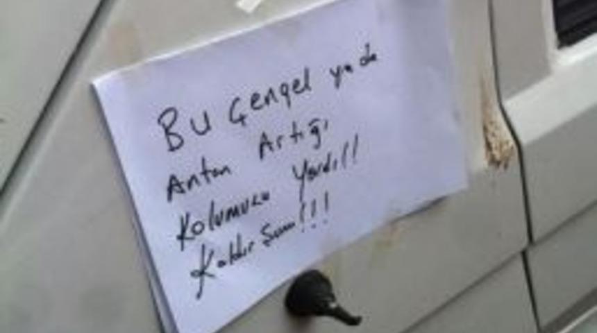 Kırık Antenden Yaralanan Vatandaştan İlgin&ccedil; Not