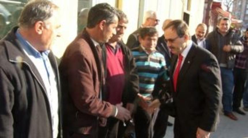 Başkan Şahin Minib&uuml;s&ccedil;&uuml;lerle Kahvaltıda Buluştu