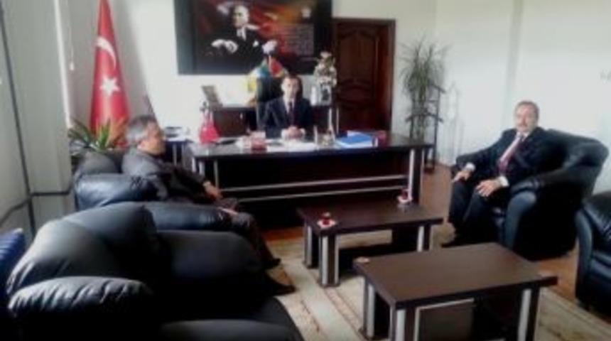 Memur - Sen İl Başkanlığı&rsquo;ndan Kaymakam Şen'e Ziyaret