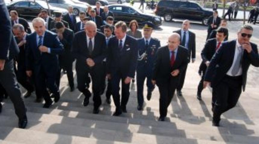 L&uuml;ksemburg B&uuml;y&uuml;k D&uuml;k&uuml; Henri Ve Eşi Gaziantep'e Geldi