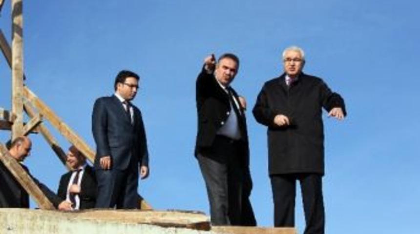 Kıbledağı Camisi'nin Kaba İnşaatı Tamamlandı