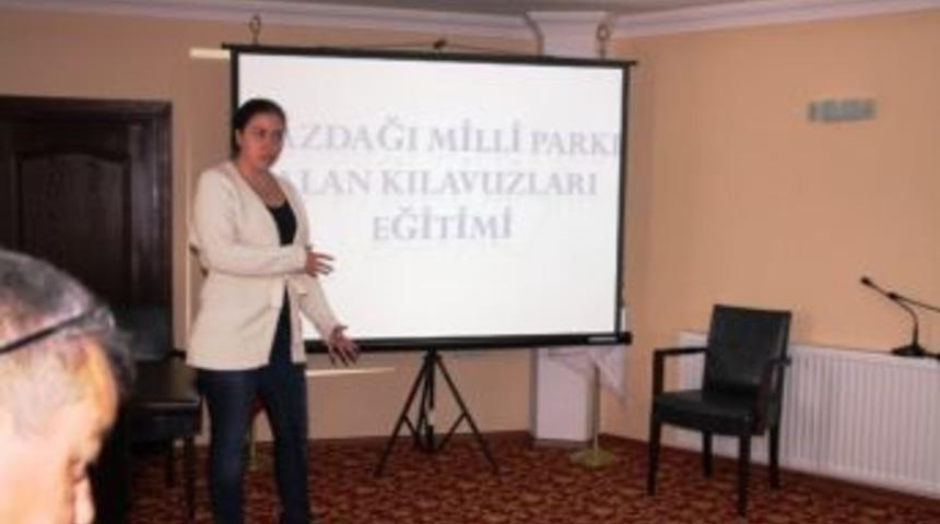 Kazdağları Alan Kılavuzları&rsquo;na Hizmet İ&ccedil;i Eğitim