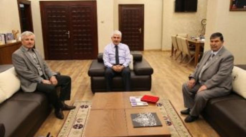 Başkan Sakallı&rsquo;ya Teşekk&uuml;r Ziyareti