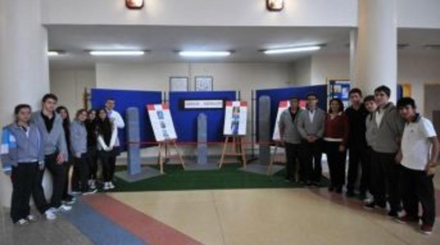 Orhun Abideleri’ni Okullarında Sergilediler