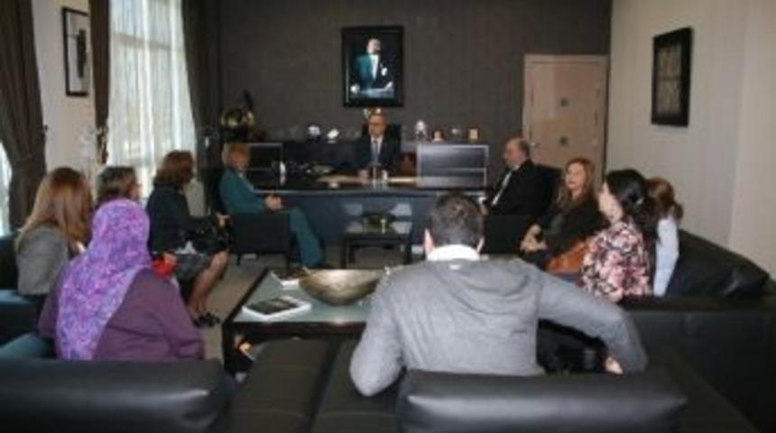 Kadın Girişimciler Satso Başkanı K&ouml;semusul'u Ziyaret Etti