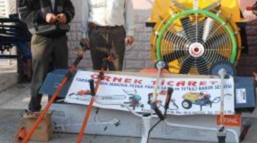 Aydın&rsquo;da 1353 &Ccedil;ift&ccedil;iye Makine Ve Ekipman Desteği