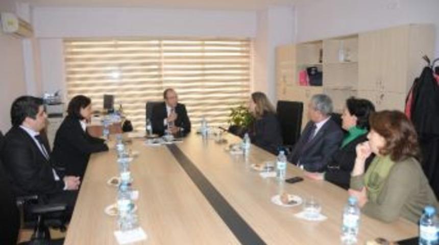 Kent Konseyi Diplomat Carraway&rsquo;i Ağırladı