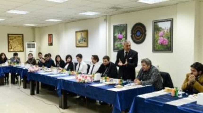 Başkan G&uuml;naydın &Ouml;ğrencilerle Buluştu