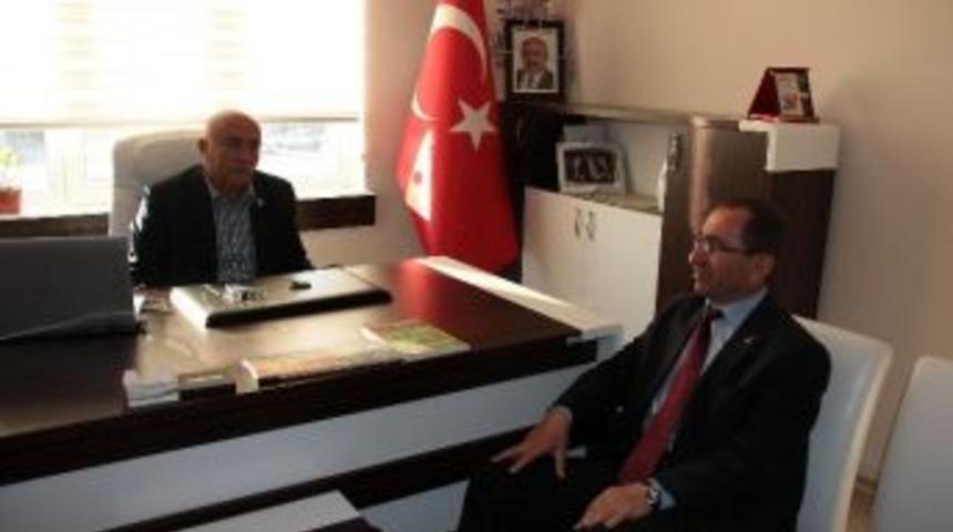 Cafer Karlı Osmancık Ziraat Odasını Ziyaret Etti