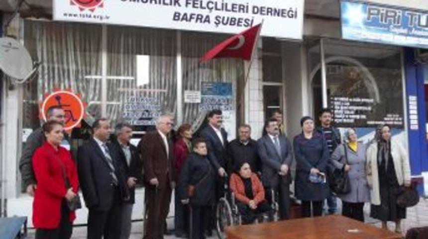 T&uuml;rkiye Omurilik Fel&ccedil;lileri Bafra Derneği Şube Oldu