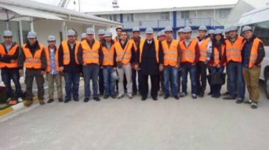 İnşaat B&ouml;l&uuml;m&uuml; &Ouml;ğrencilerinden Teknik Gezi