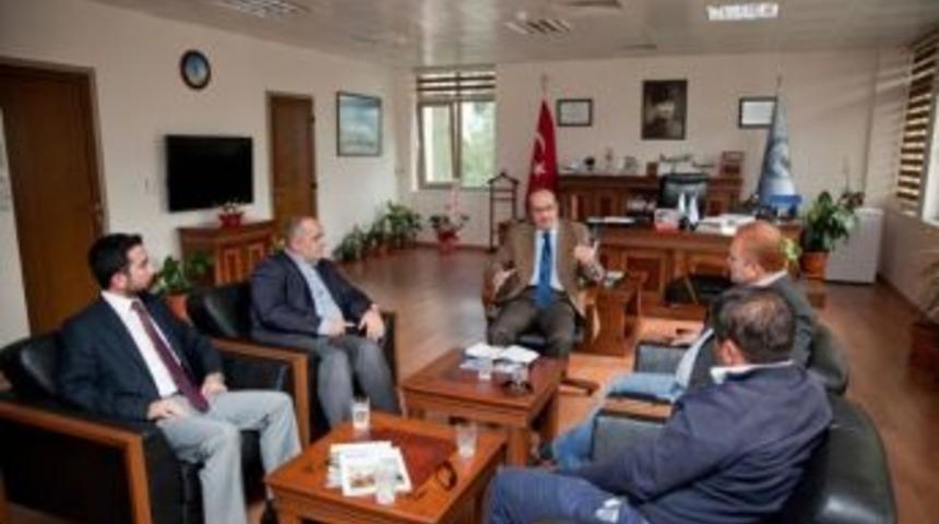 Ftso&rsquo;dan Dalaman Havalimanı Başm&uuml;d&uuml;r&uuml; Kasap&rsquo;a Ziyaret