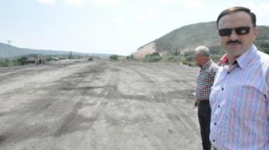 Soma'da &Ccedil;evre Yolu Sorunu &Ccedil;&ouml;z&uuml;l&uuml;yor