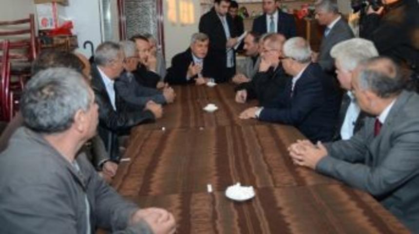 Başkanlar Acısu'da İncelemelerde Bulundu