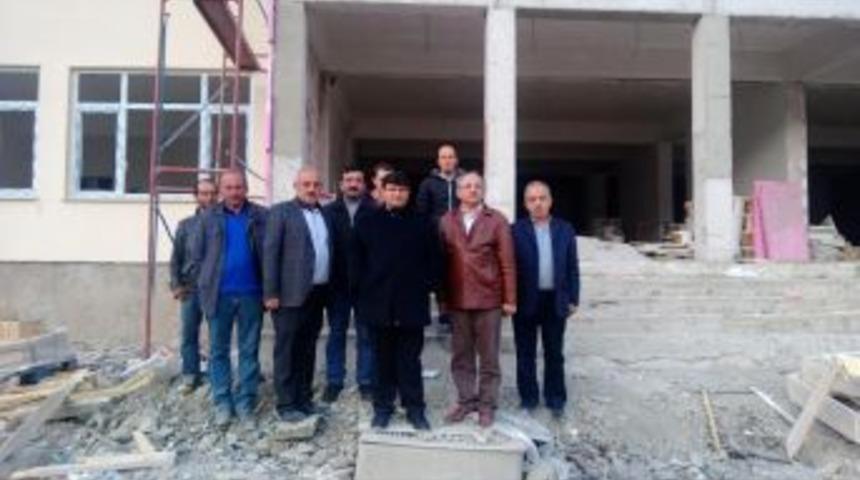 Vali Mayda, Devam Eden Yatırımları Inceledi