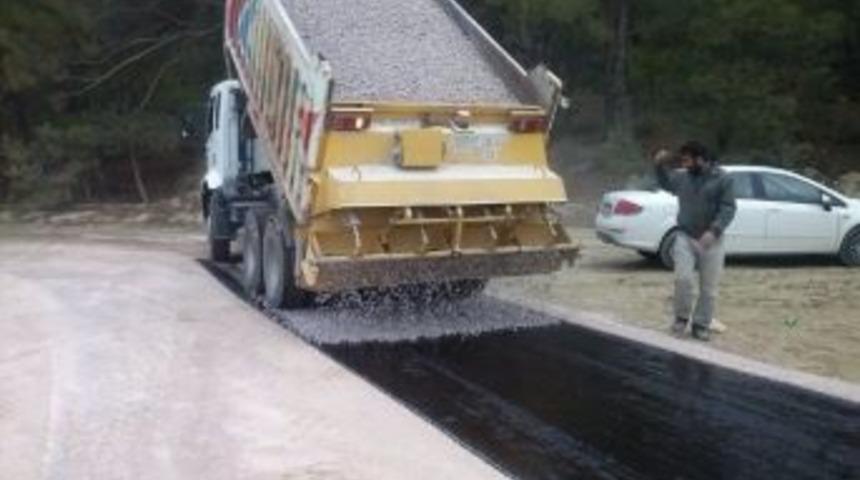 Kırkağa&ccedil;'ta 9 K&ouml;y&uuml;n Asfalt &Ccedil;ilesi Sona Erdi