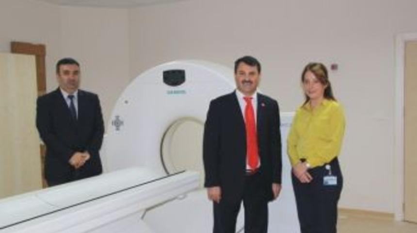Aydın İl &Ouml;zel İdaresi'nden Didim Devlet Hastanesine Tomografi Cihazı.