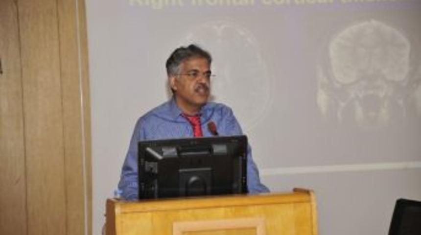 Toronto &Uuml;niversitesi&rsquo;nden Prof. Dr. Shroff, Er&uuml;'de Konferans Verdi