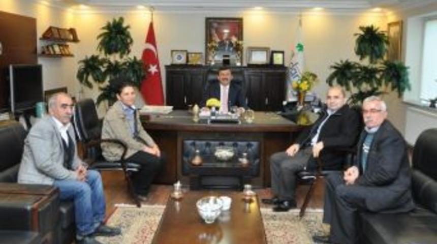 Cemevi&rsquo;nden Başkan Karabacak'a Teşekk&uuml;r Ziyareti