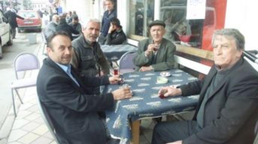 Taraklı il&ccedil;e başkanları bir arada