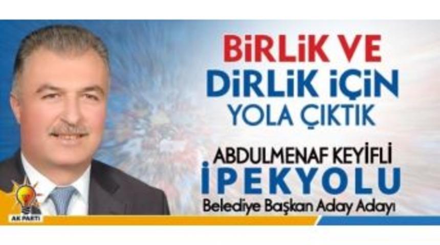 Ak Partili Keyifli: &ldquo;bana İnananların G&uuml;venlerini Boşa &Ccedil;ıkarmayacağım&rdquo;