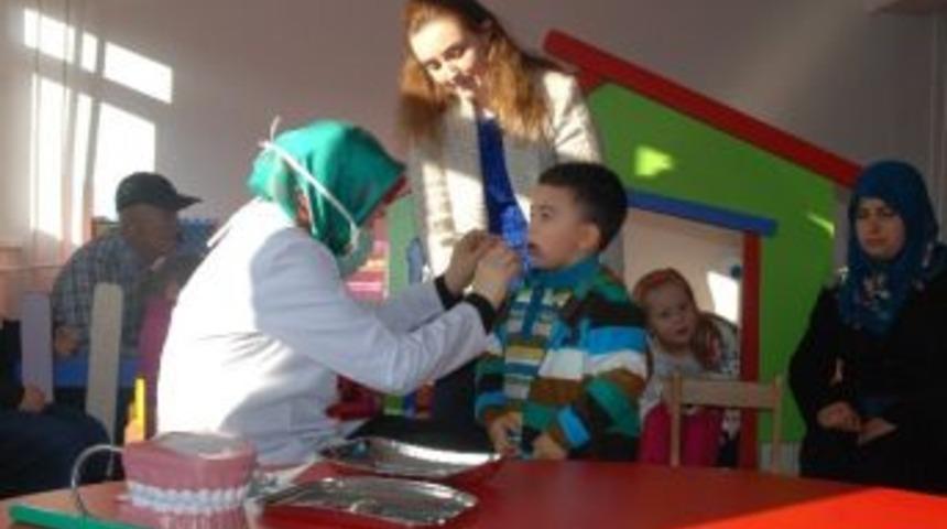 Sincan&rsquo;da Minikler Ağız Ve Diş Sağlığı Kontrol&uuml;nden Ge&ccedil;ti