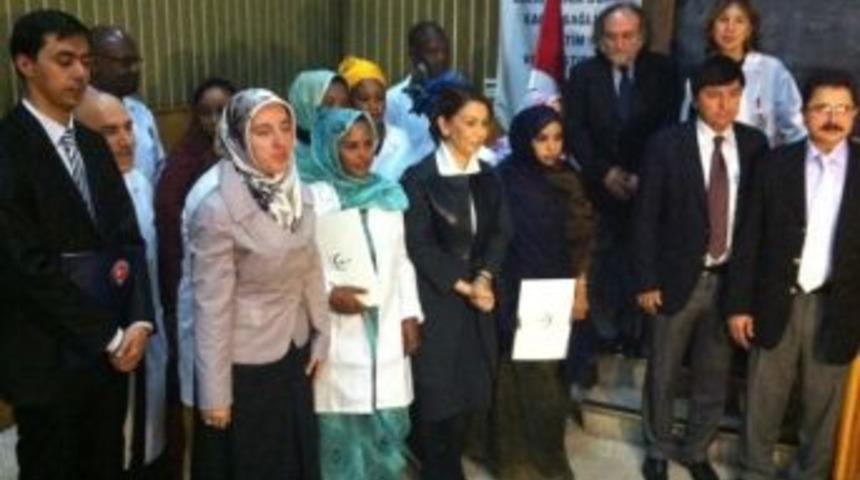 &Ccedil;alık&rsquo;tan Moritanyalı Hekimlere Sertifika