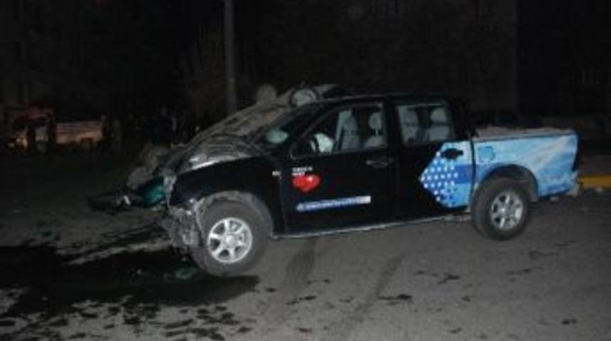 Aksaray'da Trafik Kazası: 4 Yaralı