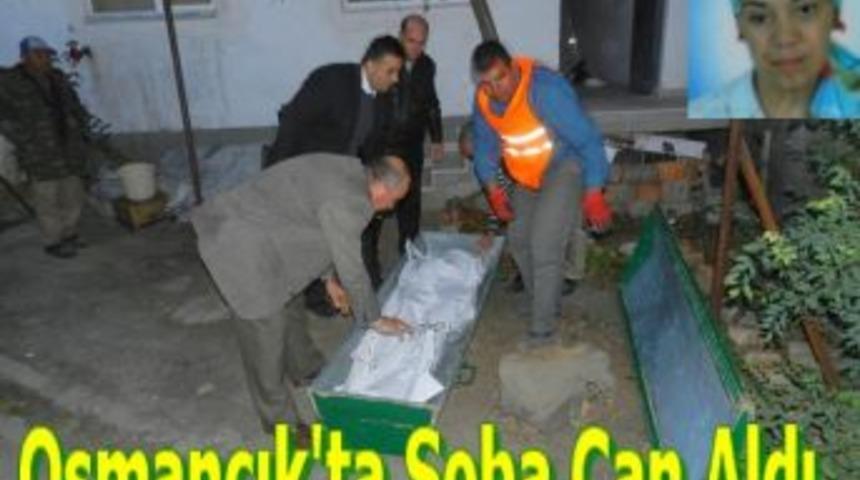 Osmancık'ta soba can aldı