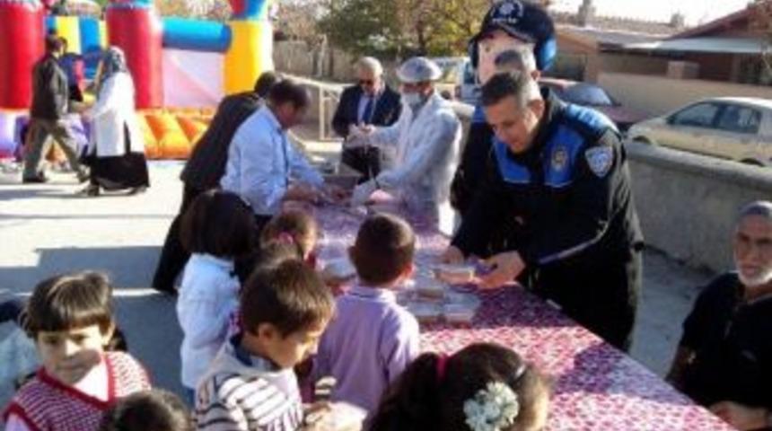 Kanka Polisler &Ouml;ğrencilerle Buluşmaya Devam Ediyor