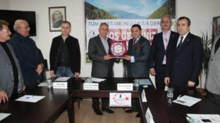 Prof. Dr. Tamer Dodurka&rsquo;dan T&uuml;mkasder&rsquo;e Nezaket Ziyareti