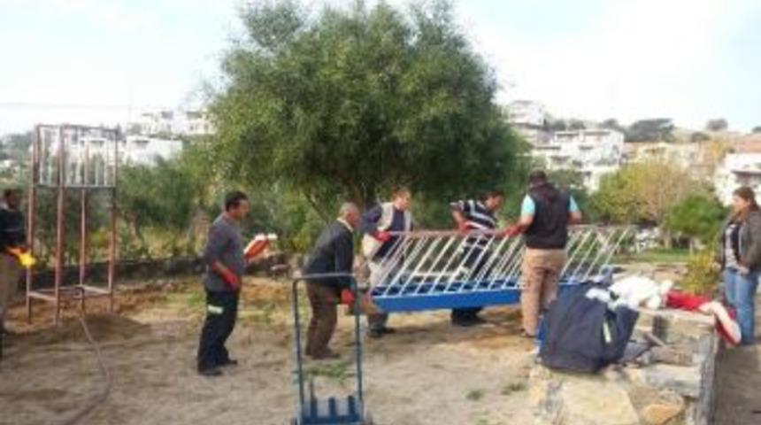 Menteşe’deki Çocuklar Da Parklarına Kavuşuyor