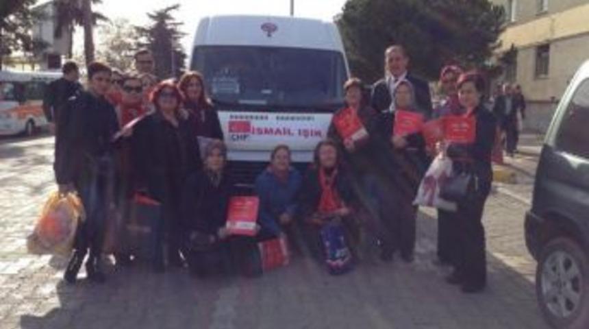 Chp Kadın Kolları Seçim Çalışmalarını Sürdürüyor