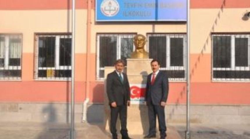 Kaymakam Genel, Yeni Yapılan Okulu Ziyaret Etti