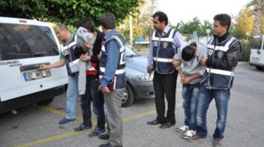 Alanya'da Hırsızlığa 2 Tutuklama