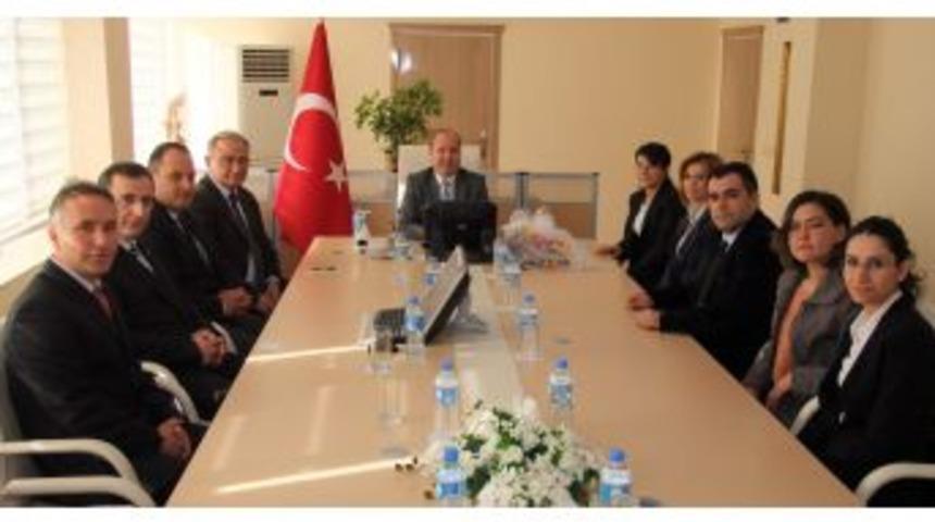 Kızılırmak Anadolu &Ouml;ğretmen Lisesi &Ouml;ğretmenlerinden Kaymakam Katırcı&rsquo;ya Ziyaret