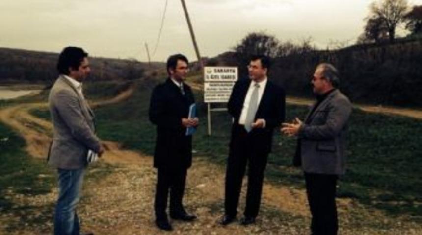 Sakarya İgm Başkanı Yıldırım, Salmanlı G&ouml;letinde İncelemede Bulundu