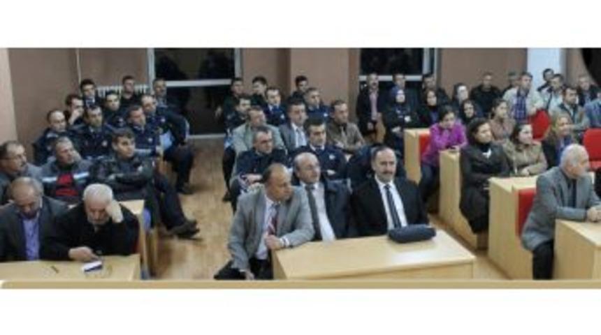 Belediye Personeline Iş G&uuml;venliği Eğitimi Verildi