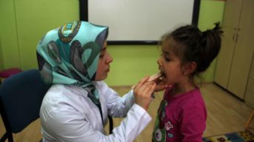 Goncalı Minikler Diş Taramasından Ge&ccedil;irildi