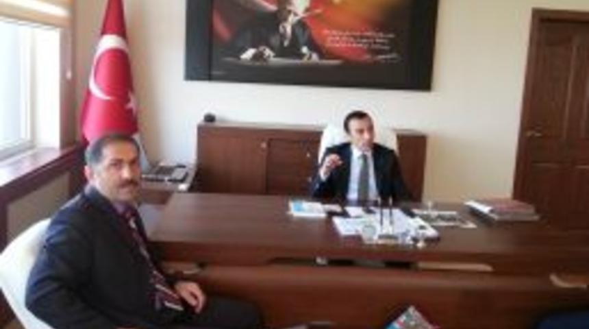 OFGİAD Y&ouml;netimi Of Kaymakamı'nı Ziyaret Etti