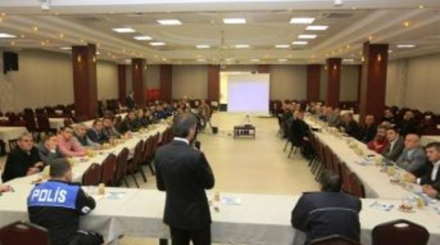 Başkan Yusuf Alemdar Arabacı Alanı Mahallesi&rsquo;ndeki Site Y&ouml;neticileri İle Buluştu