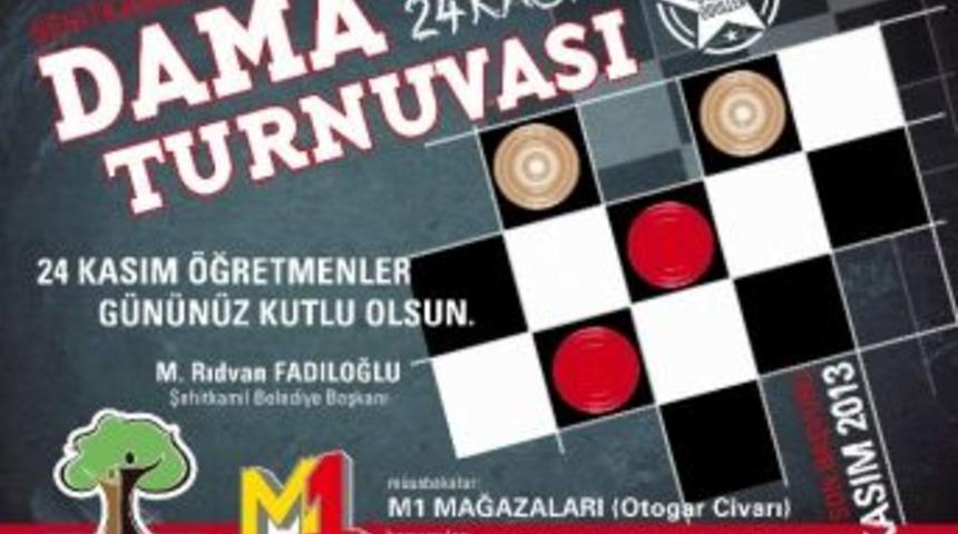 Şehitkamil Belediyesi&rsquo;nden &lsquo;dama Turnuvası&rsquo;