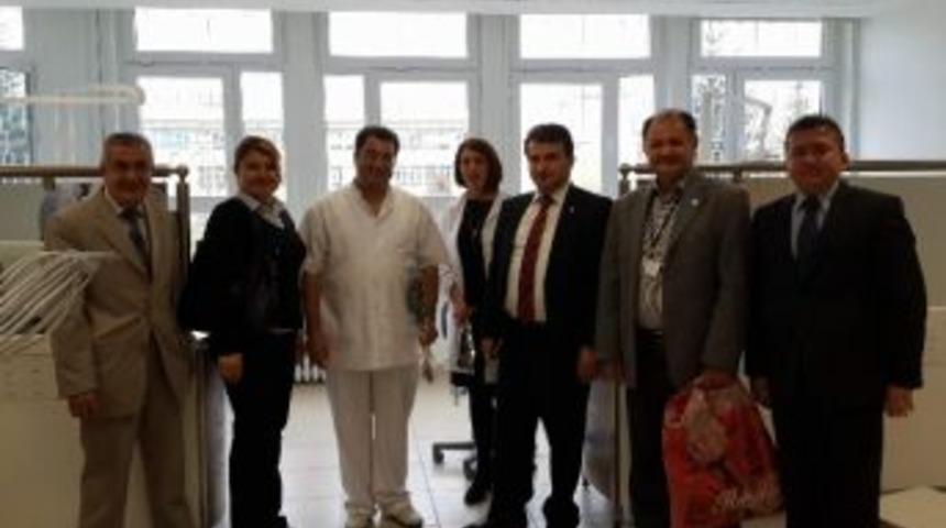 Sağlık-sen Heyeti Esog&uuml; Ağız Ve Diş Sağlığı Merkezini Ziyaret Etti