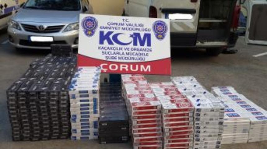 Ka&ccedil;ak Sigara Sevkiyatı Polise Takıldı