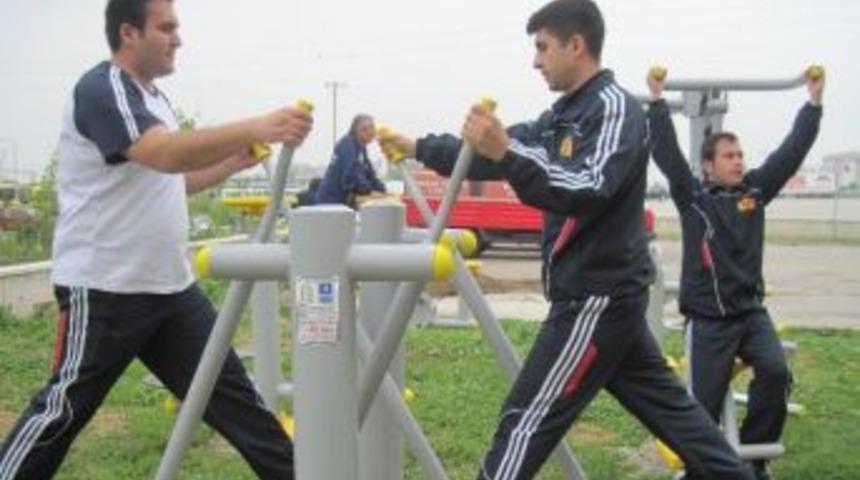 İtfaiyeciler Sporla Form Tutuyor