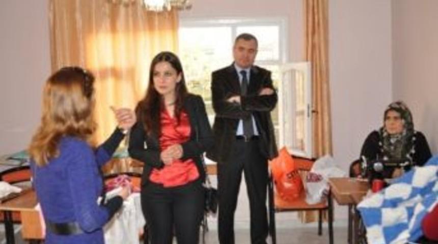 Ceylanpınar&rsquo;da Kadın K&uuml;lt&uuml;r Merkezine Ziyaret